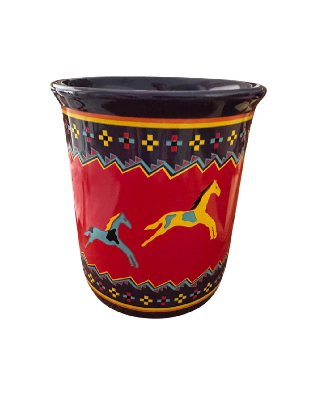 Pendleton Woolen Mills Southwestern Horse Mug Stoneware Coffee Cup